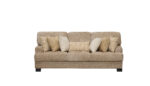 Cashton 3 Seater Sofa – Brown - Image 2