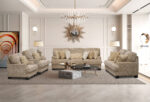 Cashton 6 Seater Sofa – Brown