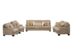 Cashton 6 Seater Sofa – Brown - Image 2