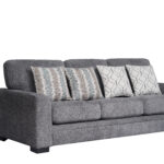 Marvin 3 Seater Sofa in Dark Grey – Modern Fabric Sofa for Living Room Kenya