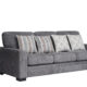 Marvin 3 Seater Sofa in Dark Grey – Modern Fabric Sofa for Living Room Kenya