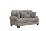 Laylabrook 2-Seater Sofa in Light Gray – Modern Fabric Sofa for Living Room