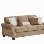 wander 3 seater sofa with rolled arms and fabric cushions – modern sofa in Kenya from Victoria Homestore