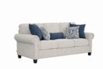 jemimah 3 seater sofa with rolled arms and fabric upholstery – stylish and durable sofa in Kenya from Victoria Homestore
