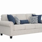 jemimah 3 seater sofa with rolled arms and fabric upholstery – stylish and durable sofa in Kenya from Victoria Homestore