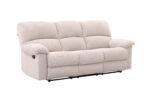 New Fabio 5 Seater Recliner - Light Gray - Image 11