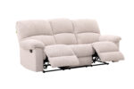 New Fabio 5 Seater Recliner - Light Gray - Image 12
