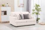 Rannis Two Seater Sofa in Beige – Modern 2 Seater Sofa Kenya