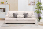 Rannis 6 Seater Sofa – Beige - Image 8