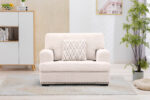 Rannis 6 Seater Sofa – Beige - Image 4