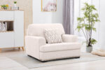 Rannis Single Seater Sofa in Beige – Modern One-Seater Sofa Kenya