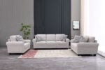 Barnella 6-Seater Sofa in modern Kenyan living room – spacious upholstered sofa with plush cushions.