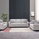 Barnella 6-Seater Sofa in modern Kenyan living room – spacious upholstered sofa with plush cushions.