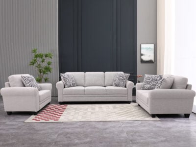Barnella 6-Seater Sofa in modern Kenyan living room – spacious upholstered sofa with plush cushions.