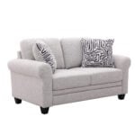 Barnella 2-Seater Sofa in modern Kenyan living room – upholstered two-seater sofa with soft cushions and wooden frame.