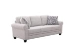 Barnella 3-Seater Sofa in modern Kenyan living room – upholstered fabric sofa with plush cushions and wooden frame.