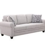 Barnella 3-Seater Sofa in modern Kenyan living room – upholstered fabric sofa with plush cushions and wooden frame.