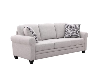 Barnella 3-Seater Sofa in modern Kenyan living room – upholstered fabric sofa with plush cushions and wooden frame.