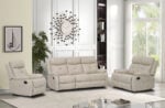 Kanlow Five Seater Recliner – Cappuccino - Image 4