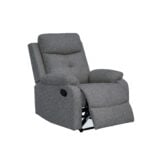 Danum Single Recliner – Dark Grey