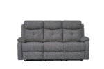 Danum Five Seater Recliner – Dark Grey - Image 2