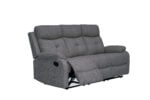 Danum Five Seater Recliner – Dark Grey - Image 3