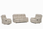 Kanlow Five Seater Recliner – Cappuccino - Image 3