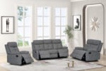 Danum 3+2 Five Seater Recliner – Dark Grey