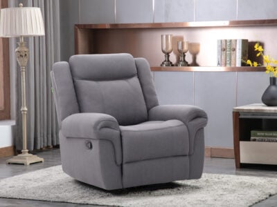 Paxton Single Recliner – modern single-seater recliner chair offering exceptional comfort and support.