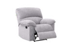 New Fabio 5 Seater Recliner – Light Grey - Image 2