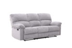 New Fabio 5 Seater Recliner – Light Grey - Image 10