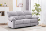 New Fabio 5 Seater Recliner – Light Grey - Image 13