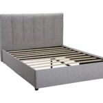 LodenBay upholstered king bed designed for comfort and modern bedroom styling