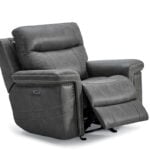 Graham single recliner with power recline and glider motion designed for modern living room comfort
