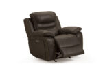 Wilber single recliner gliding in taupe designed for modern living room comfort