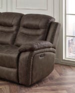 Wilber Three Seater Recliner - Taupe - Image 5