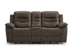 Wilber Two Seater Recliner - Taupe - Image 2