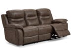 Wilber three seater recliner sofa in taupe designed for modern living room comfort