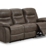 Wilber three seater recliner sofa in taupe designed for modern living room comfort