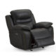 Andrea single recliner with headrest, power recline and glider for modern living room comfort