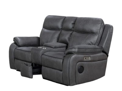 Piperton two seater recliner sofa with padded seating and smooth reclining design