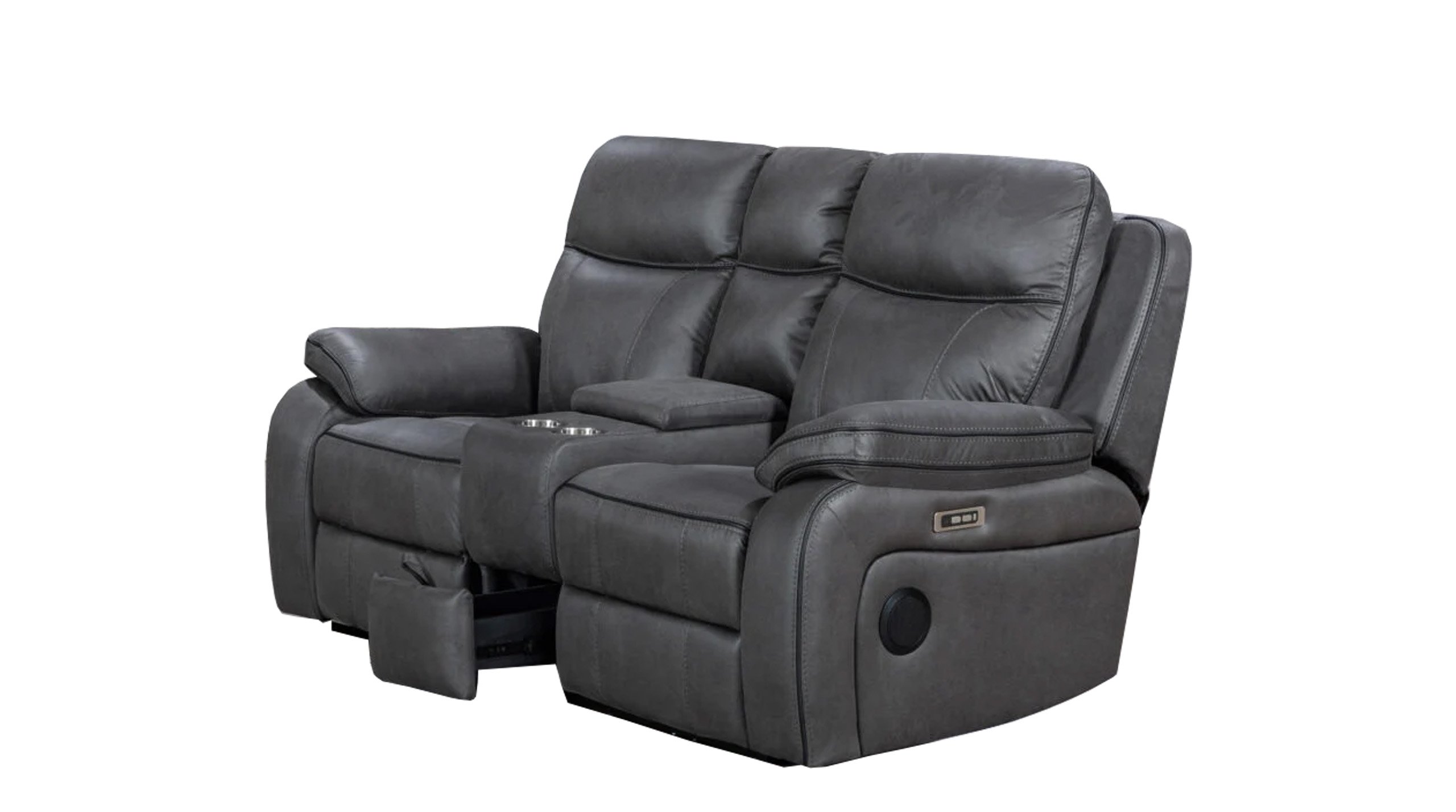 PIPERTON2 Piperton two seater recliner sofa with padded seating and smooth reclining design