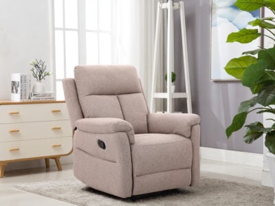 Milo Single Mechanical Recliner Chair in Mocha Colour – Victoria Homestore Kenya