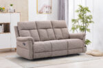 Milo 5 Seater Recliner Set – Mocha - Image 5
