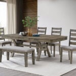 Lyncott 6-Seater Dining Set – Modern Dining Table and Chairs | Victoria Homestore Kenya