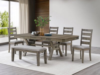 Lyncott 6-Seater Dining Set – Modern Dining Table and Chairs | Victoria Homestore Kenya