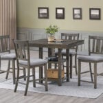 Shullden 6-Seater Dining Set – Modern Dining Table and Chairs | Victoria Homestore Kenya