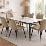 Everhome 6 Seater Dining Set for Modern Dining Room – Victoria Homestore Kenya