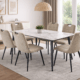 Santorin 6 Seater Dining Set for Modern Dining Room – Victoria Homestore Kenya