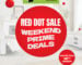 Red Dot Sale Weekend Prime Deals furniture sale at Victoria Homestore Kenya